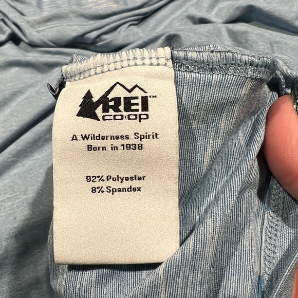 REI Co-op Sahara Shade Hoodie Light Blue Men's 3XL UPF 50 Hiking Outdoors Skiing - Picture 7 of 7